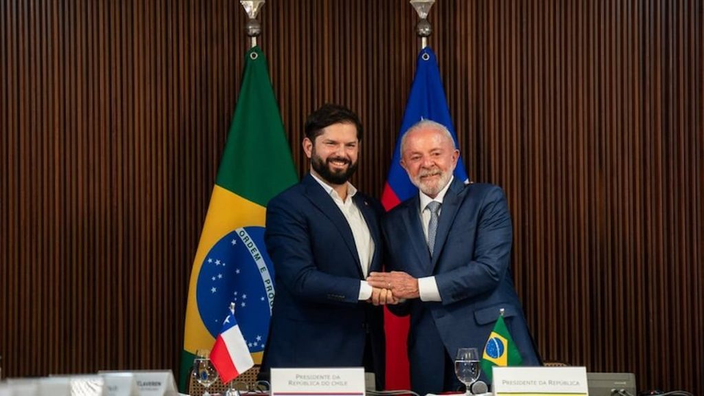Boric y Lula